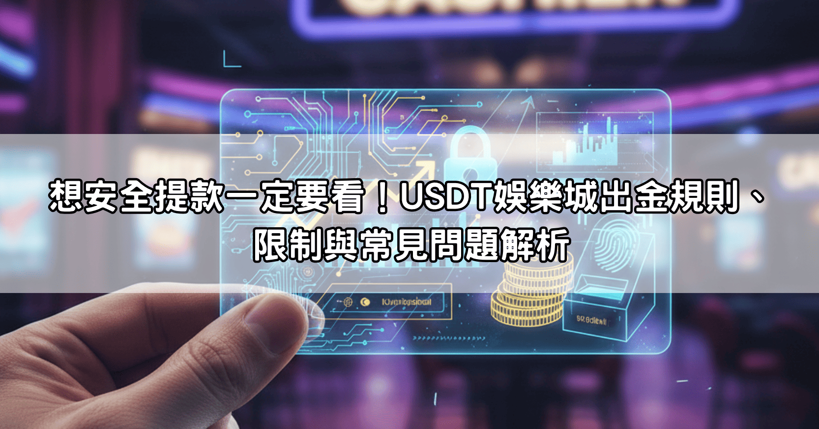 想安全提款一定要看！USDT娛樂城出金規則、限制與常見問題解析